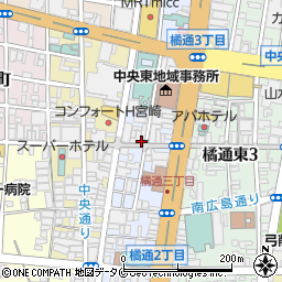 CORNER コーナー 宮崎周辺の地図