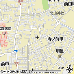 宮崎県宮崎市吉村町北中甲1268-1周辺の地図
