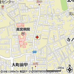 宮崎県宮崎市吉村町北中甲1270-2周辺の地図
