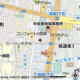 時事通信社宮崎支局周辺の地図