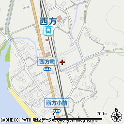 鹿児島県薩摩川内市西方町3331-1周辺の地図
