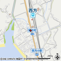 鹿児島県薩摩川内市西方町3350-2周辺の地図