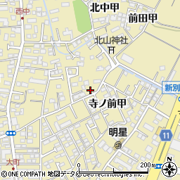 宮崎県宮崎市吉村町北中甲1265-1周辺の地図