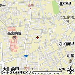 宮崎県宮崎市吉村町北中甲1271-5周辺の地図