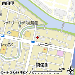 宮崎第一交通株式会社　宮崎支社周辺の地図