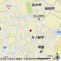 宮崎県宮崎市吉村町北中甲1265-2周辺の地図