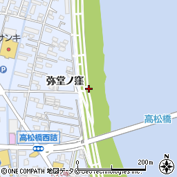 宮崎県宮崎市大塚町弥堂ノ窪周辺の地図