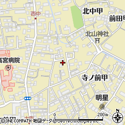 宮崎県宮崎市吉村町北中甲1273-8周辺の地図