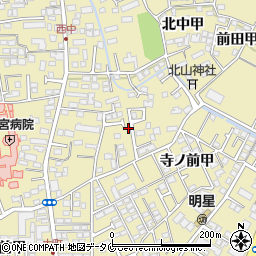 宮崎県宮崎市吉村町北中甲1273-7周辺の地図