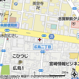 第一生命保険株式会社　宮崎支社周辺の地図