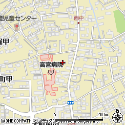 宮崎県宮崎市吉村町西中甲1334周辺の地図