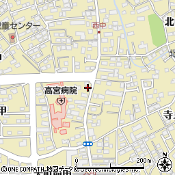 宮崎県宮崎市吉村町西中甲1333-11周辺の地図