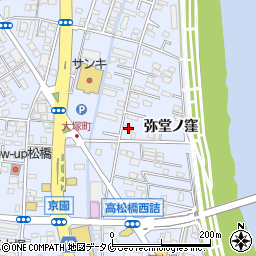宮崎県宮崎市大塚町弥堂ノ窪5435周辺の地図