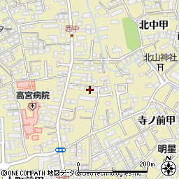 宮崎県宮崎市吉村町西中甲1328周辺の地図