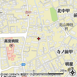 宮崎県宮崎市吉村町西中甲1328-3周辺の地図