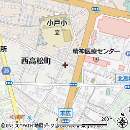 コーポＴ＆Ｋ周辺の地図