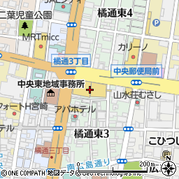 ミキハウス宮崎山形屋店周辺の地図