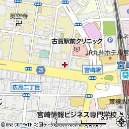 三菱電機ビルソリューションズ株式会社　宮崎支店周辺の地図