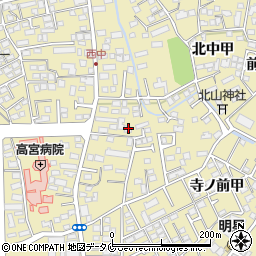 宮崎県宮崎市吉村町西中甲1326周辺の地図