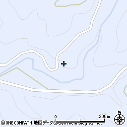 鹿児島県薩摩川内市東郷町鳥丸945-1周辺の地図