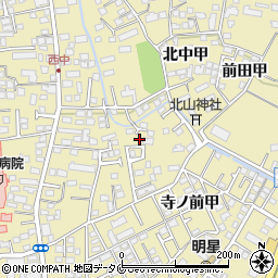 宮崎県宮崎市吉村町北中甲1266-13周辺の地図