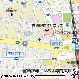 日本生命宮崎駅前ビル周辺の地図