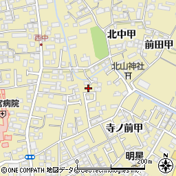 宮崎県宮崎市吉村町北中甲1266-14周辺の地図