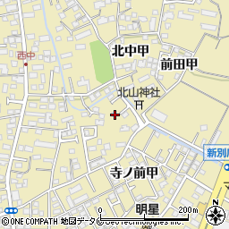 宮崎県宮崎市吉村町北中甲1263-3周辺の地図