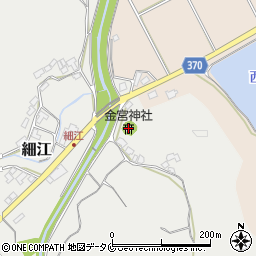 金宮神社周辺の地図