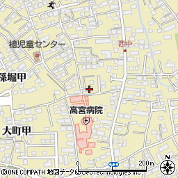 宮崎県宮崎市吉村町西中甲1340周辺の地図