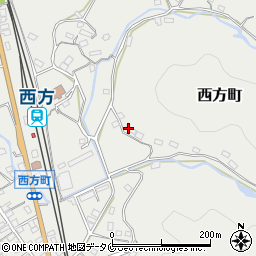鹿児島県薩摩川内市西方町2960-1周辺の地図