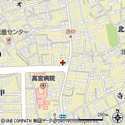 宮崎県宮崎市吉村町西中甲1341-22周辺の地図