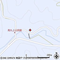 鹿児島県薩摩川内市東郷町鳥丸817周辺の地図