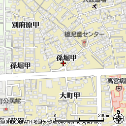 宮崎県宮崎市吉村町孫堀甲2012-1周辺の地図