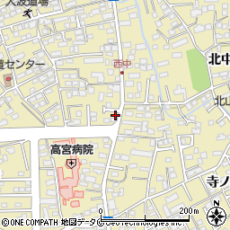 宮崎県宮崎市吉村町西中甲1341-34周辺の地図