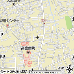 宮崎県宮崎市吉村町西中甲1341周辺の地図