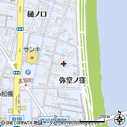 宮崎県宮崎市大塚町弥堂ノ窪5464-2周辺の地図