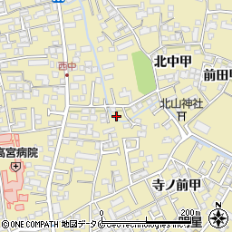 宮崎県宮崎市吉村町北中甲1281-2周辺の地図