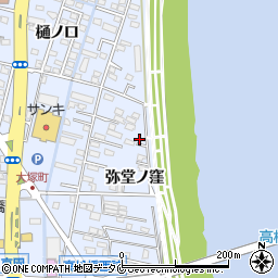 宮崎県宮崎市大塚町弥堂ノ窪5538周辺の地図