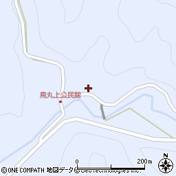 鹿児島県薩摩川内市東郷町鳥丸808周辺の地図