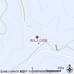 鹿児島県薩摩川内市東郷町鳥丸801-6周辺の地図