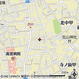 宮崎県宮崎市吉村町西中甲1325周辺の地図