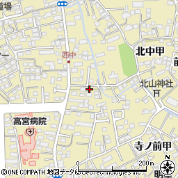 宮崎県宮崎市吉村町西中甲1325周辺の地図