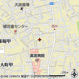 宮崎県宮崎市吉村町西中甲1340-3周辺の地図