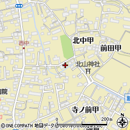 宮崎県宮崎市吉村町北中甲1258周辺の地図