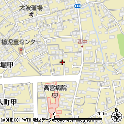 宮崎県宮崎市吉村町西中甲1341-12周辺の地図