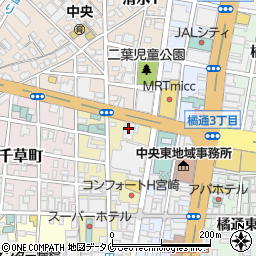 西日本シティ銀行宮崎営業部周辺の地図