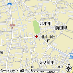 宮崎県宮崎市吉村町北中甲1258-4周辺の地図
