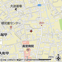 宮崎県宮崎市吉村町西中甲1342周辺の地図