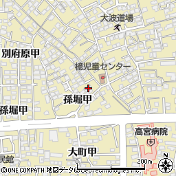 宮崎県宮崎市吉村町孫堀甲2009-1周辺の地図